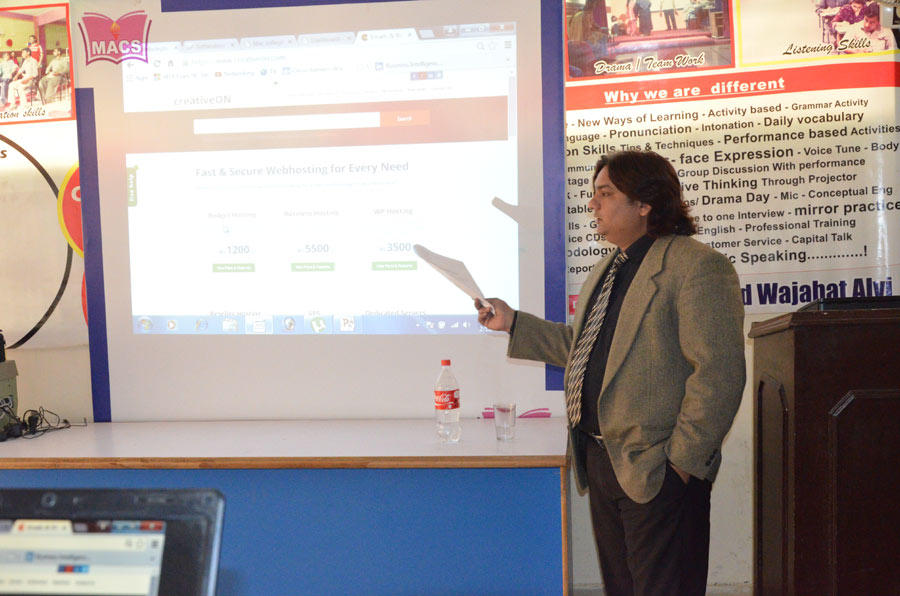 WP Workshop at Macs Computer College