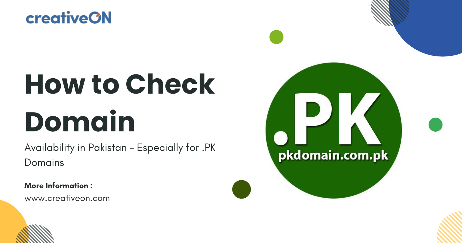 Check Domain Availability in Pakistan