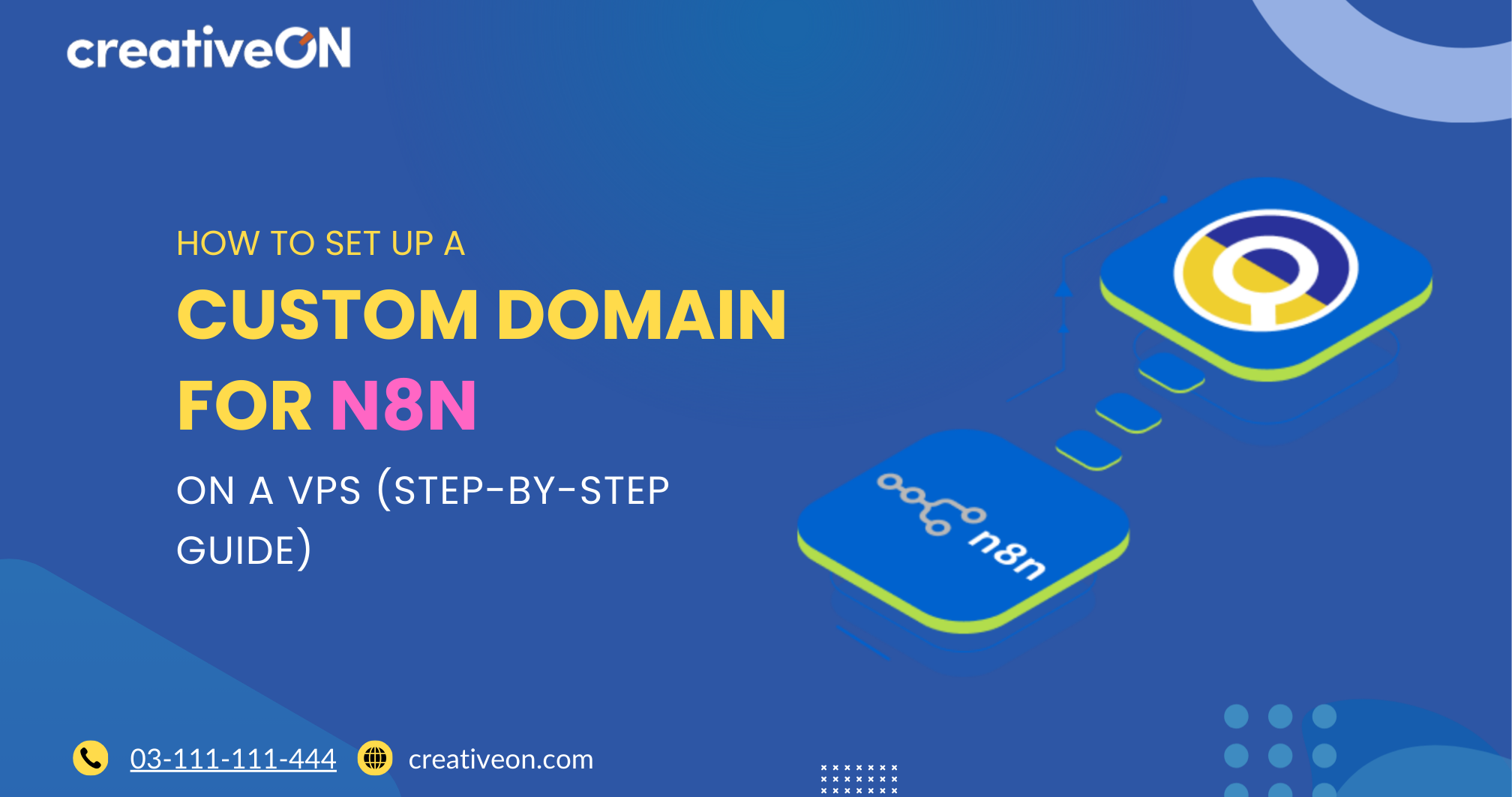 How to Set Up a Custom Domain for n8n on a VPS (Step-by-Step Guide)
